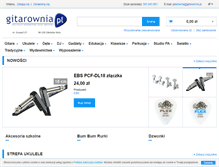 Tablet Screenshot of gitarownia.pl